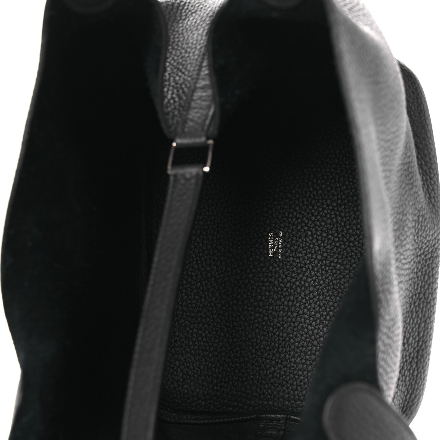 Hermes Taurillon Clemence Picotin Lock 22 MM Black 5 of 12