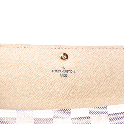 Louis Vuitton Damier Azur Sarah Wallet 6 of 10