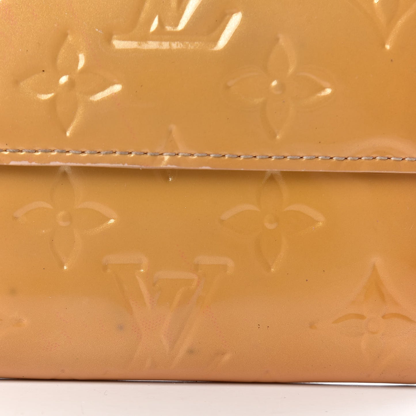Vernis Sarah Wallet Noisette