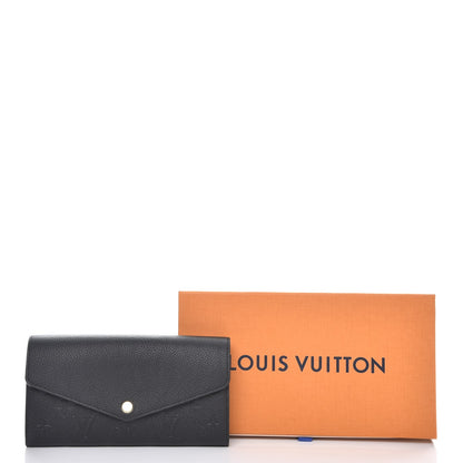 Louis Vuitton Empreinte Sarah Wallet NM Black 8 of 8