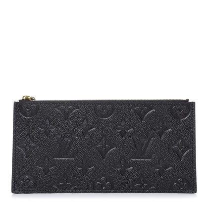 Louis Vuitton Empreinte Felicie Chain Wallet Zippered Insert Black 1 of 6