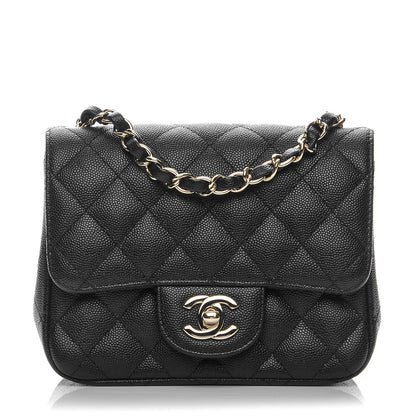 Chanel Caviar Quilted Mini Square Flap Black 1 of 7