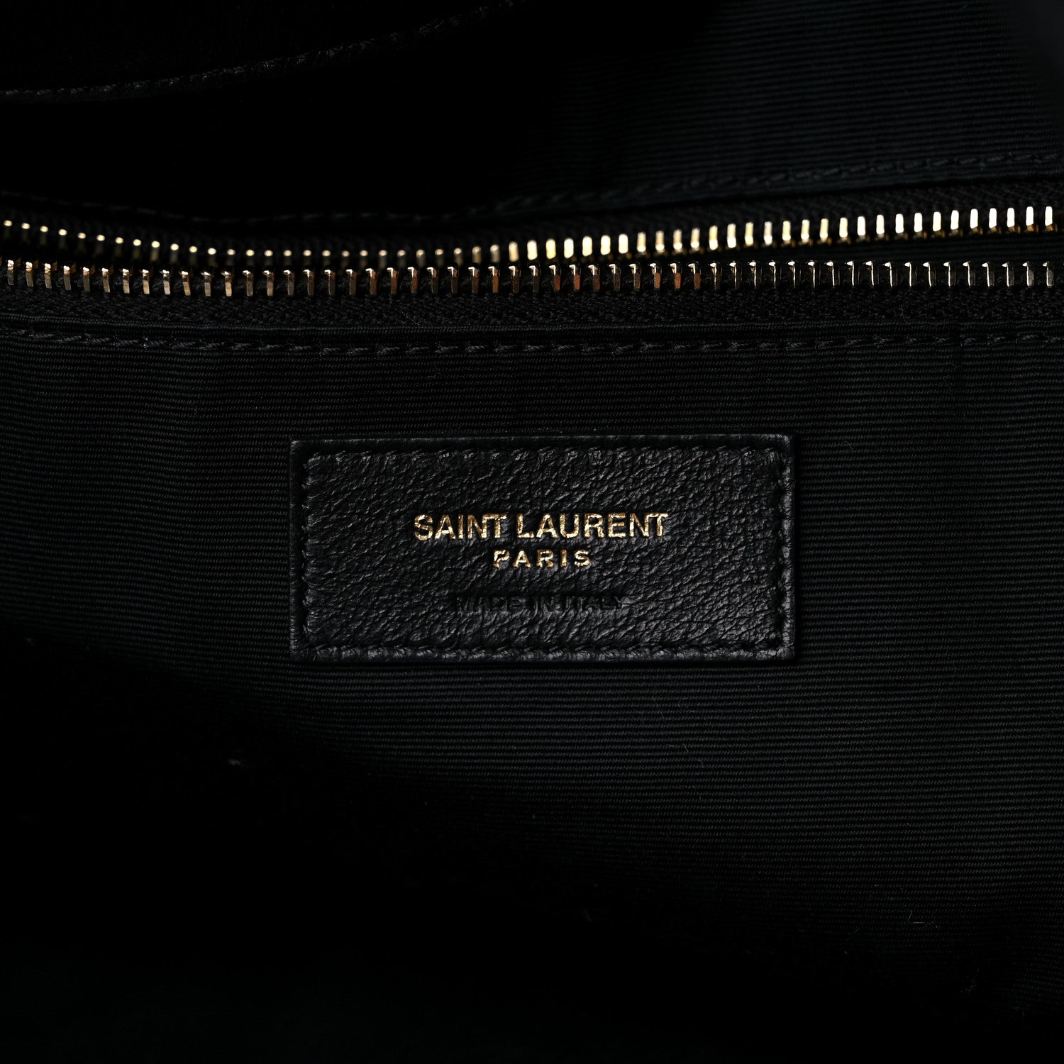 Saint Laurent Lambskin Quilted Maxi Icare Shopping Tote Black 7 of 13