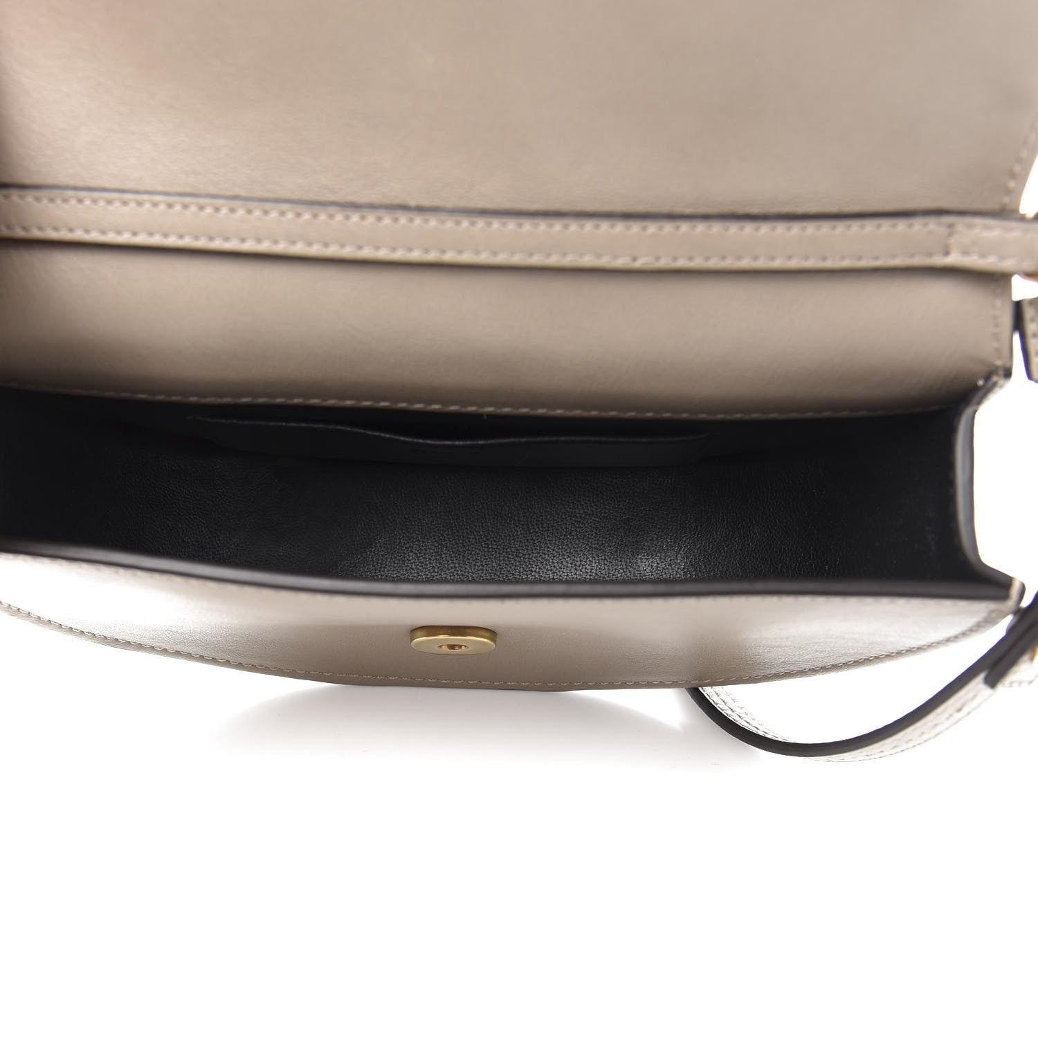 Chloe Calfskin Small Nile Bracelet Minaudiere Bag Motty Grey 5 of 12