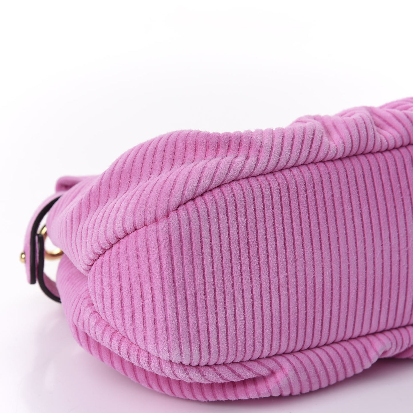 Camoscio Line Embossed Small Peekaboo Click Bag Lollypop