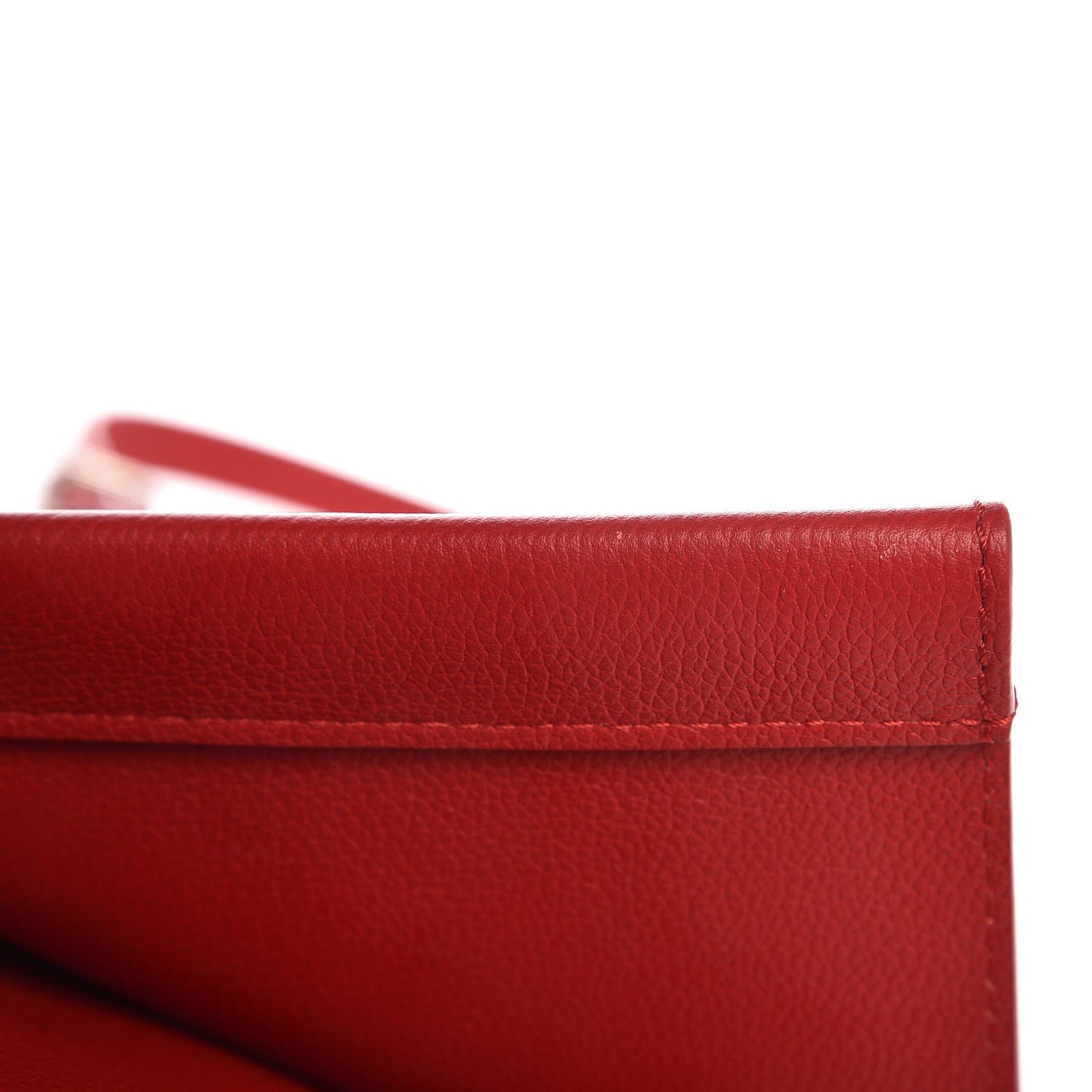 Soft Calfskin Lockme II Top Handle Rubis