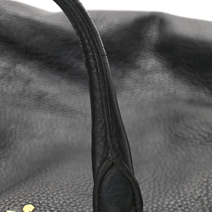 Prada Vitello Phenix Satchel Black 10 of 12