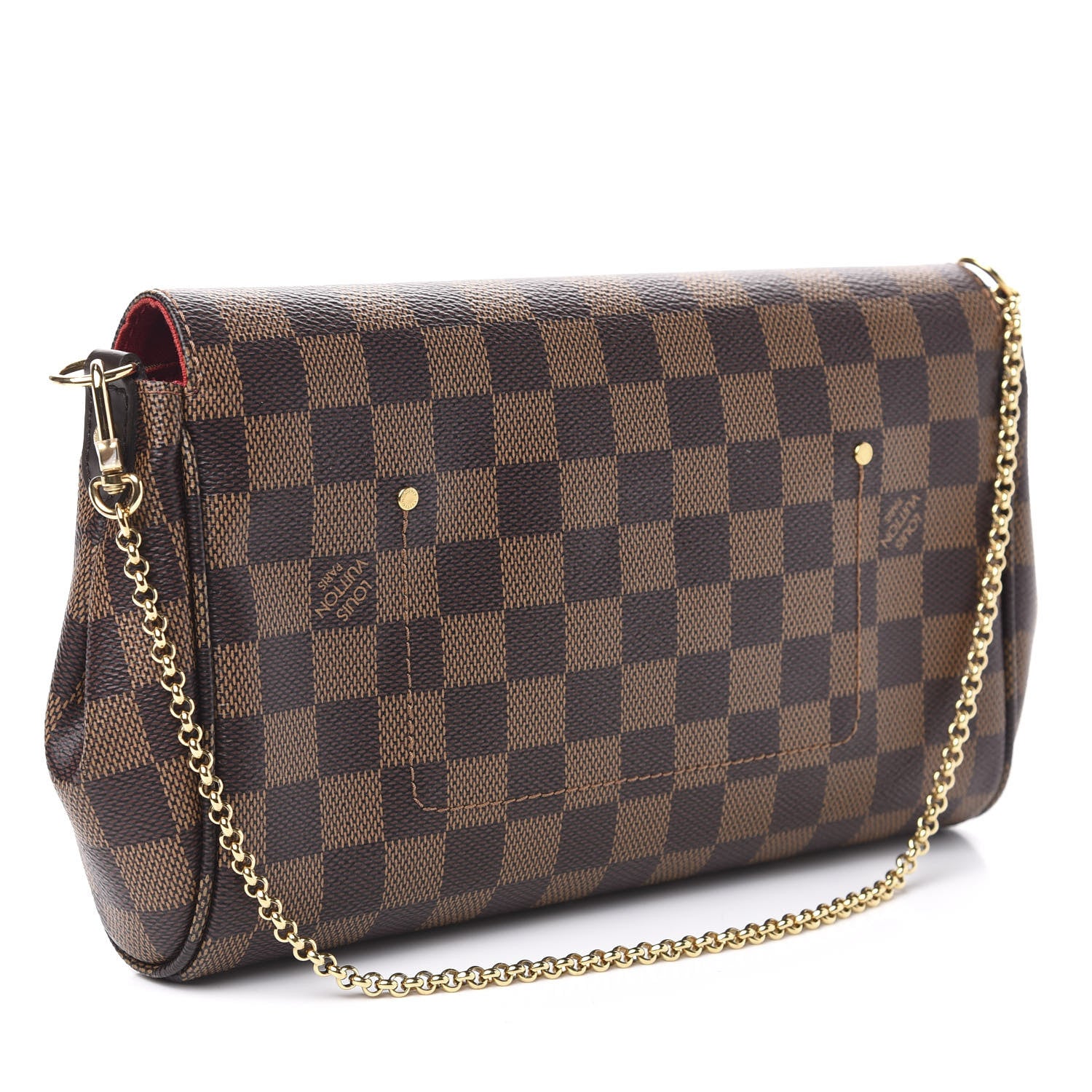 Louis Vuitton Damier Ebene Favorite MM 3 of 10