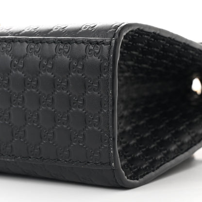 Gucci Microguccissima Medium Emily Chain Shoulder Bag Black 10 of 10