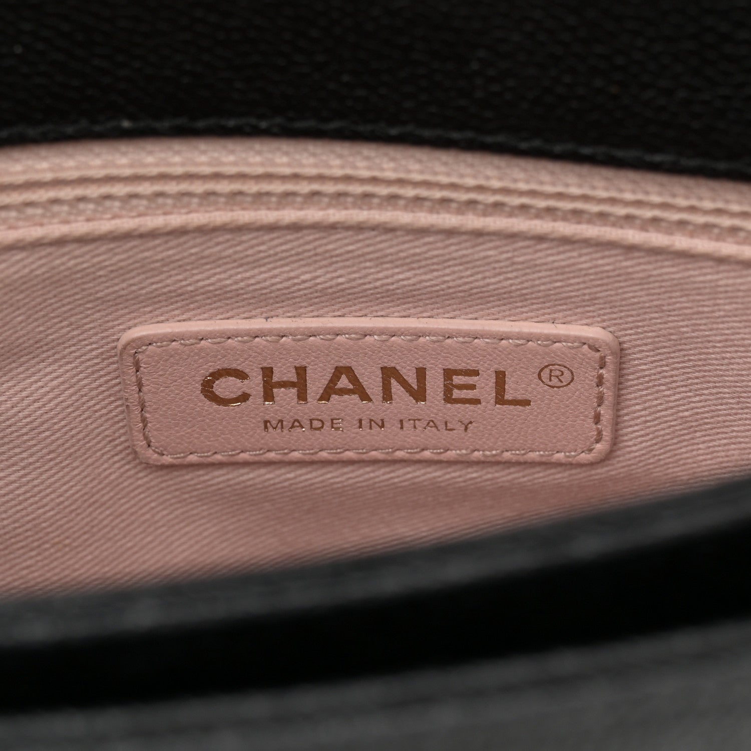 Chanel Grained Calfskin Quilted Medium Cuba Top Handle Flap Black 6 of 13