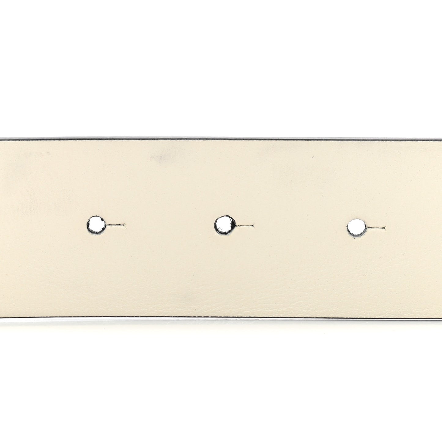 Calfskin CC Reversible Belt 80 32 Black White