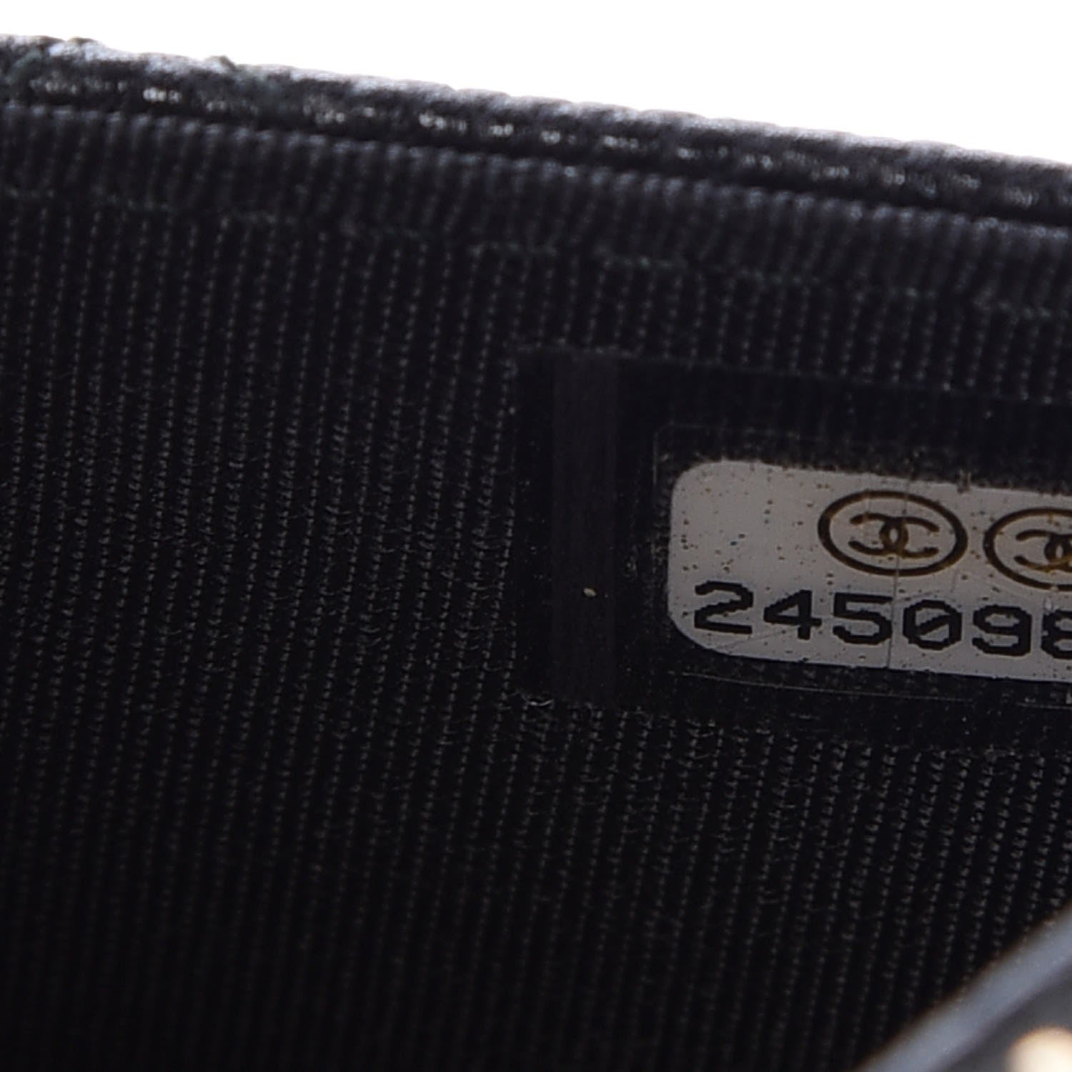 Chanel Caviar Quilted Golden Class Wallet On Chain WOC Black 9 of 9