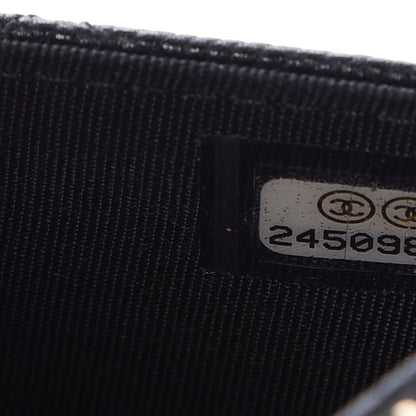 Chanel Caviar Quilted Golden Class Wallet On Chain WOC Black 9 of 9