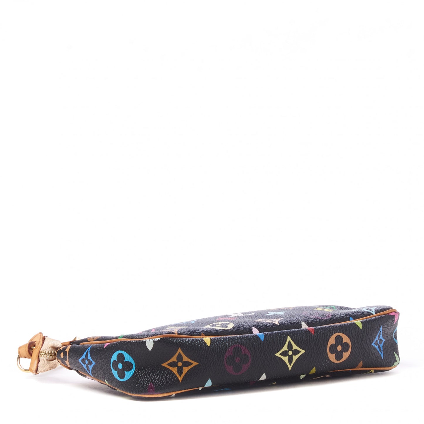 Monogram Multicolor Pochette Accessories Black