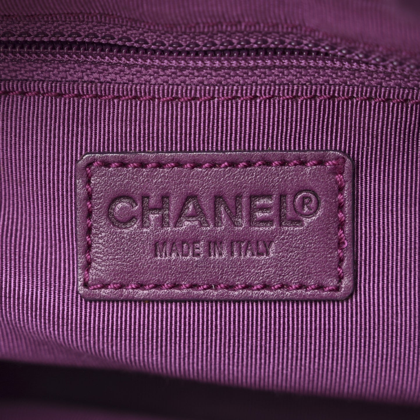 Rabbit Fur Shoulder Bag Purple