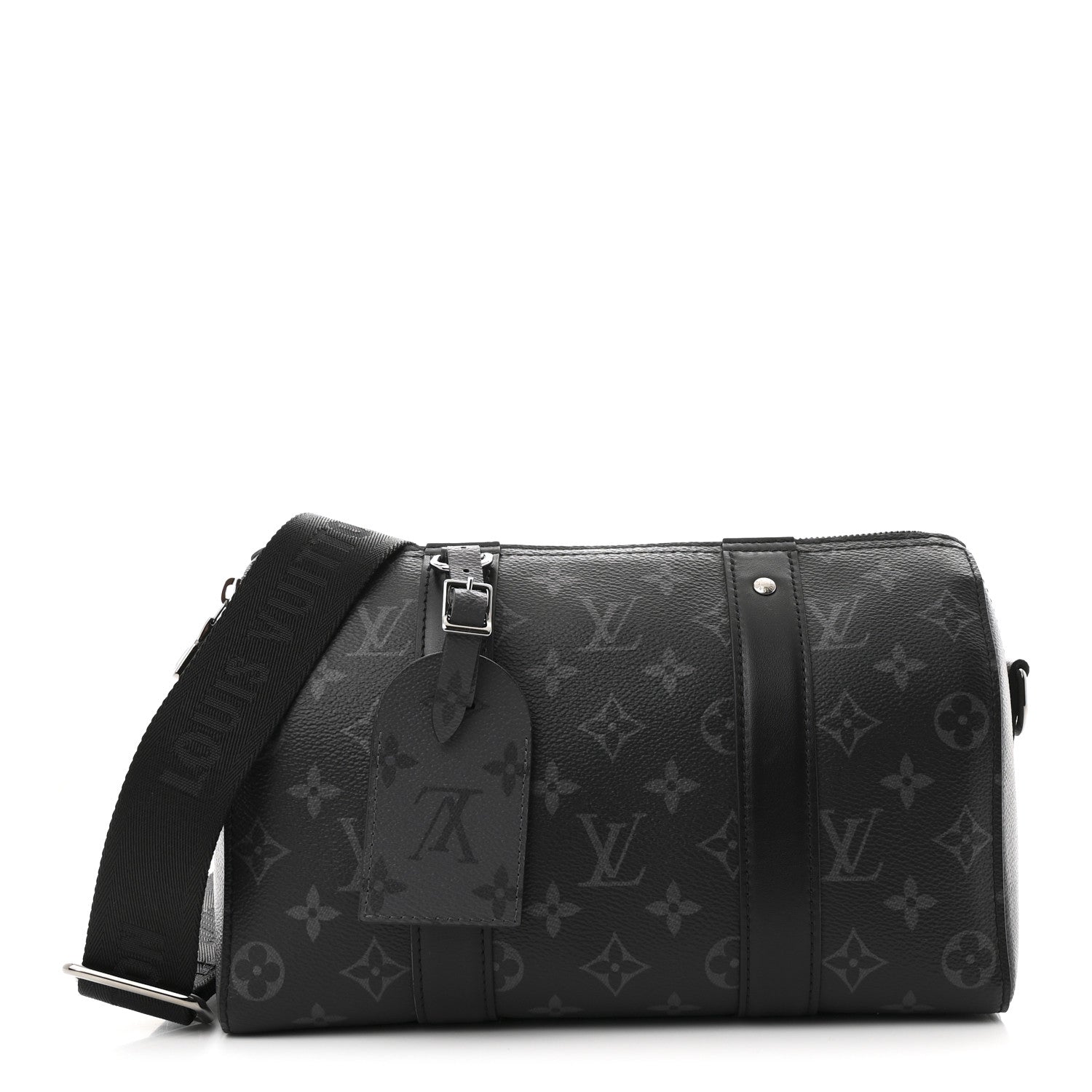 LOUIS VUITTON ショルダーバッグ ブラック Women's Black Leather Zip Wallet - Clémence Empreinte | LOUIS