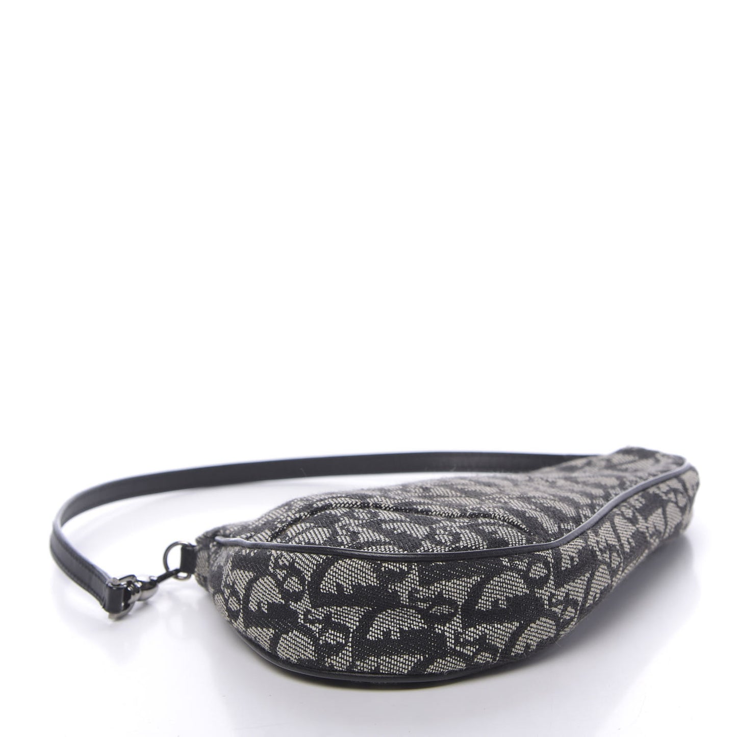 Monogram Mini Saddle Pochette Black