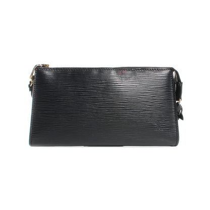 Louis Vuitton Epi Pochette Accessories 21 Black 1 of 7