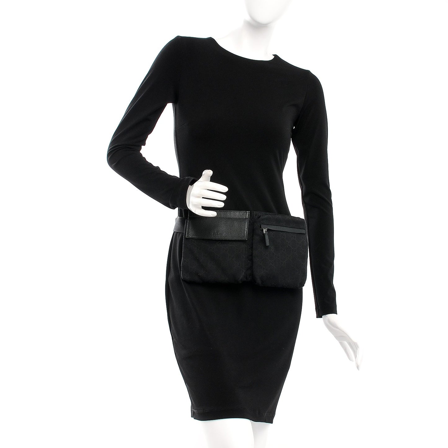 Monogram Belt Bag Black