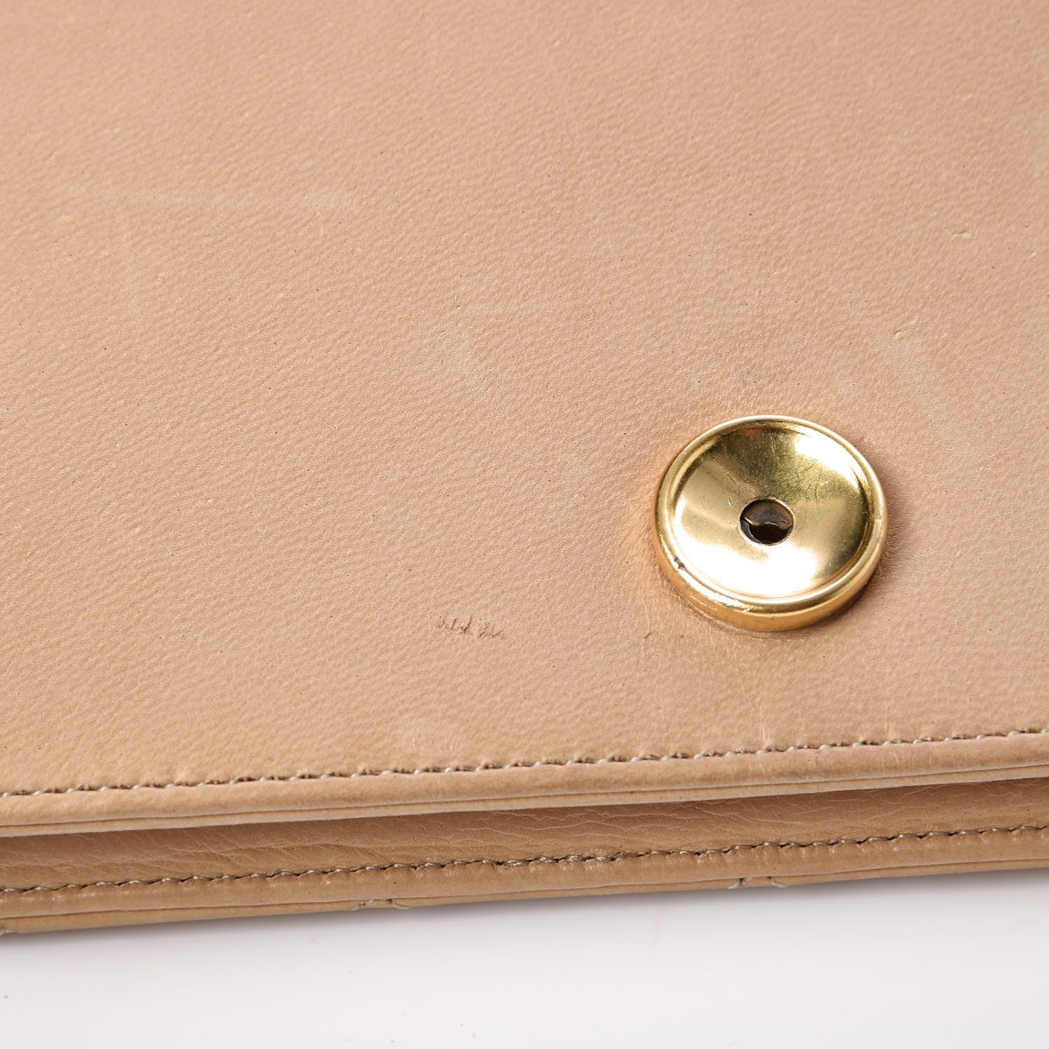 Chanel Lambskin Quilted Mini Flap Beige 13 of 15