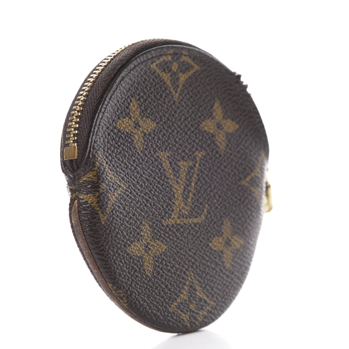 Monogram Round Coin Purse