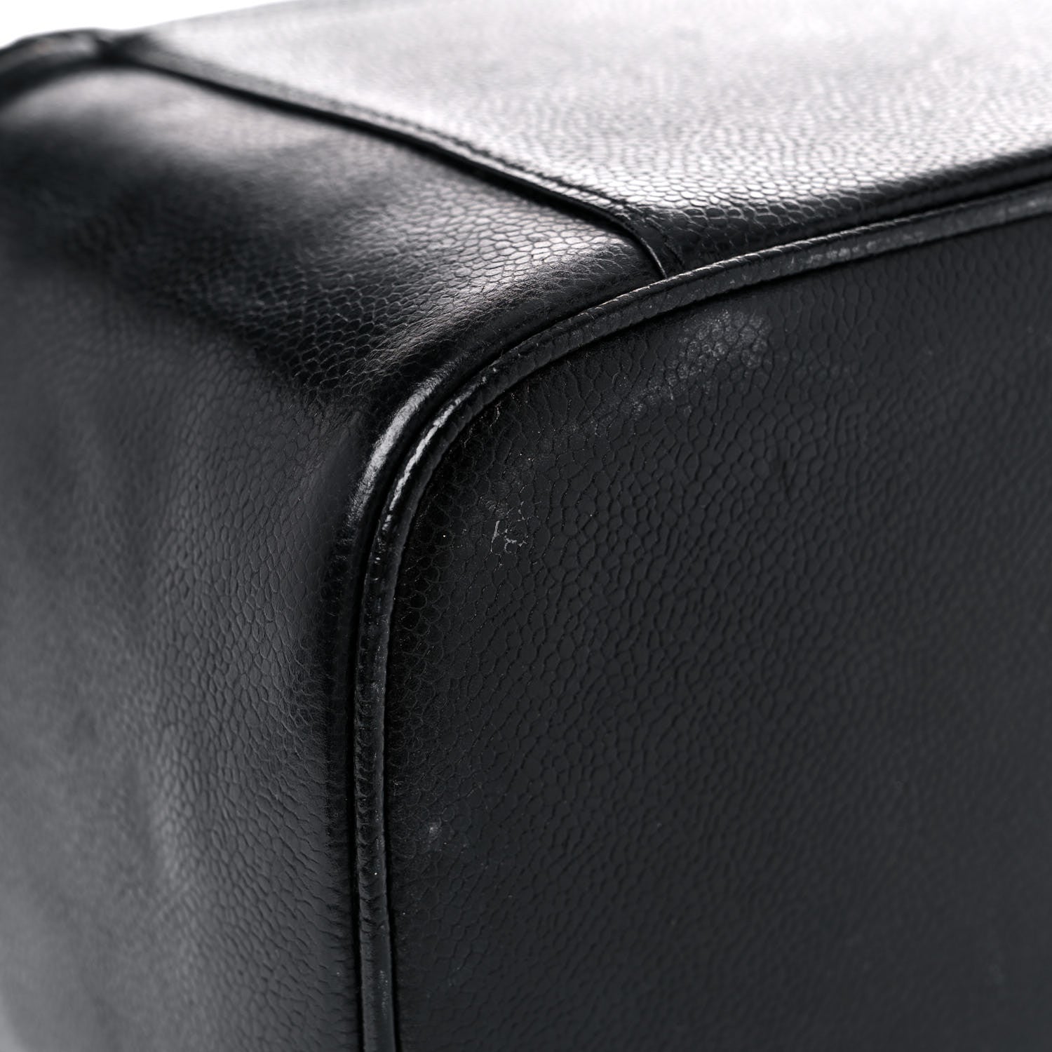Chanel Caviar CC Vanity Train Case Black 10 of 27