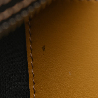 Burberry Vintage Check Graffiti Print Sonny Bum Bag Archive Yellow 11 of 11