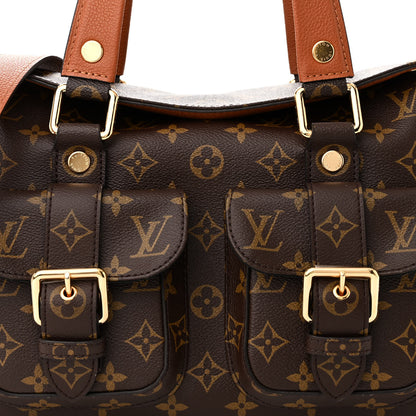 Louis Vuitton LOUIS VUITTON Monogram Manhattan NM Caramel 8 of 10