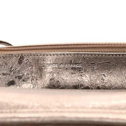 Chanel Metallic Aged Calfskin Quilted Reissue Wallet On Chain WOC Bronze 7 of 11
