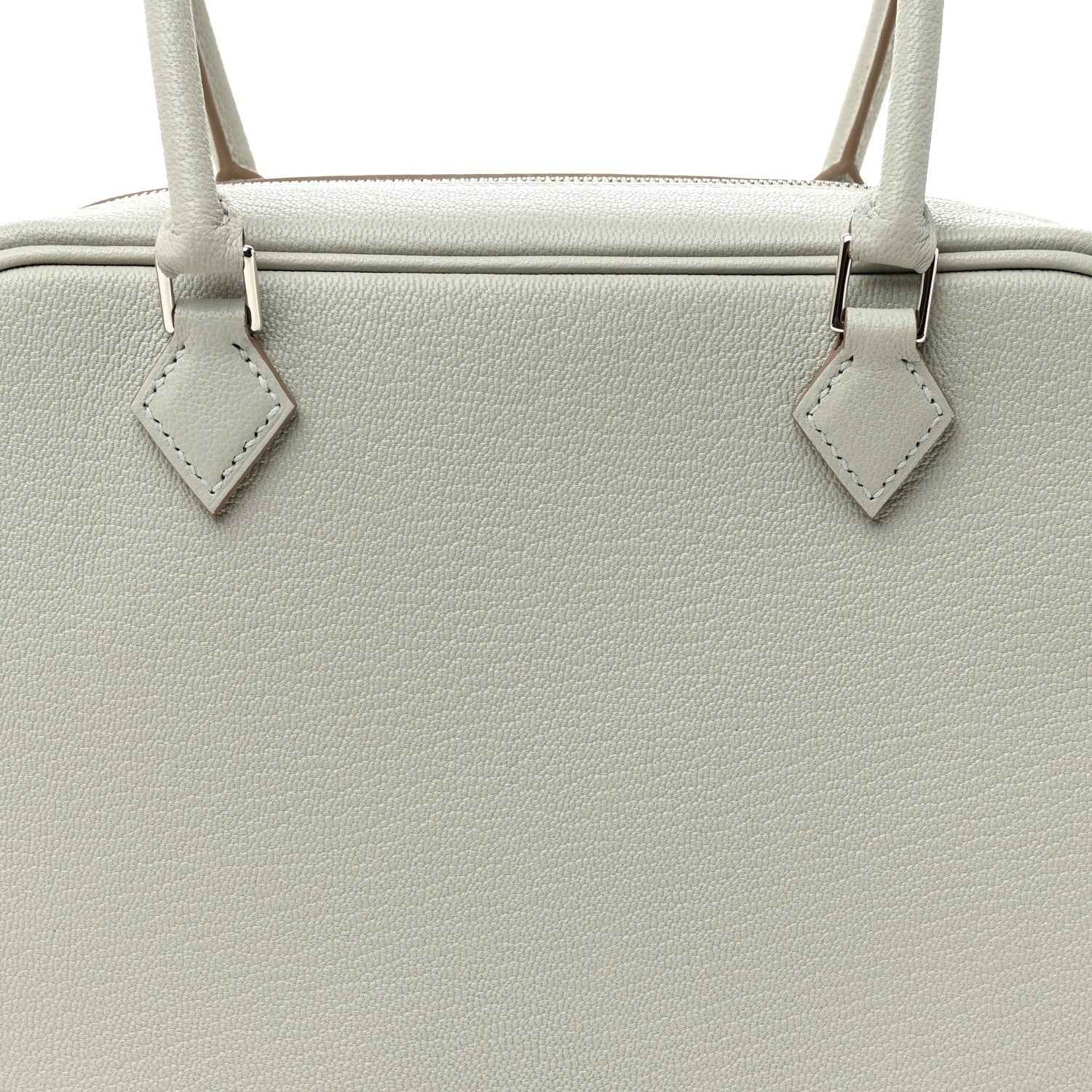 Hermes Chevre Mysore Mini Plume Gris Perle 8 of 11