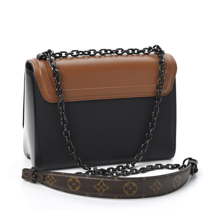 Louis Vuitton Calfskin Cruise Boots Twist Shoulder Bag MM Tan 2 of 10