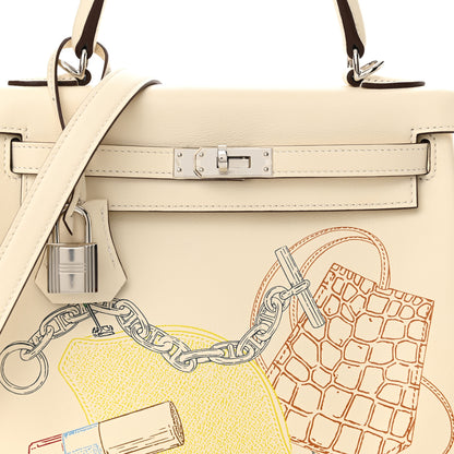 Hermes Swift In & Out Kelly Retourne 25 Nata 8 of 11