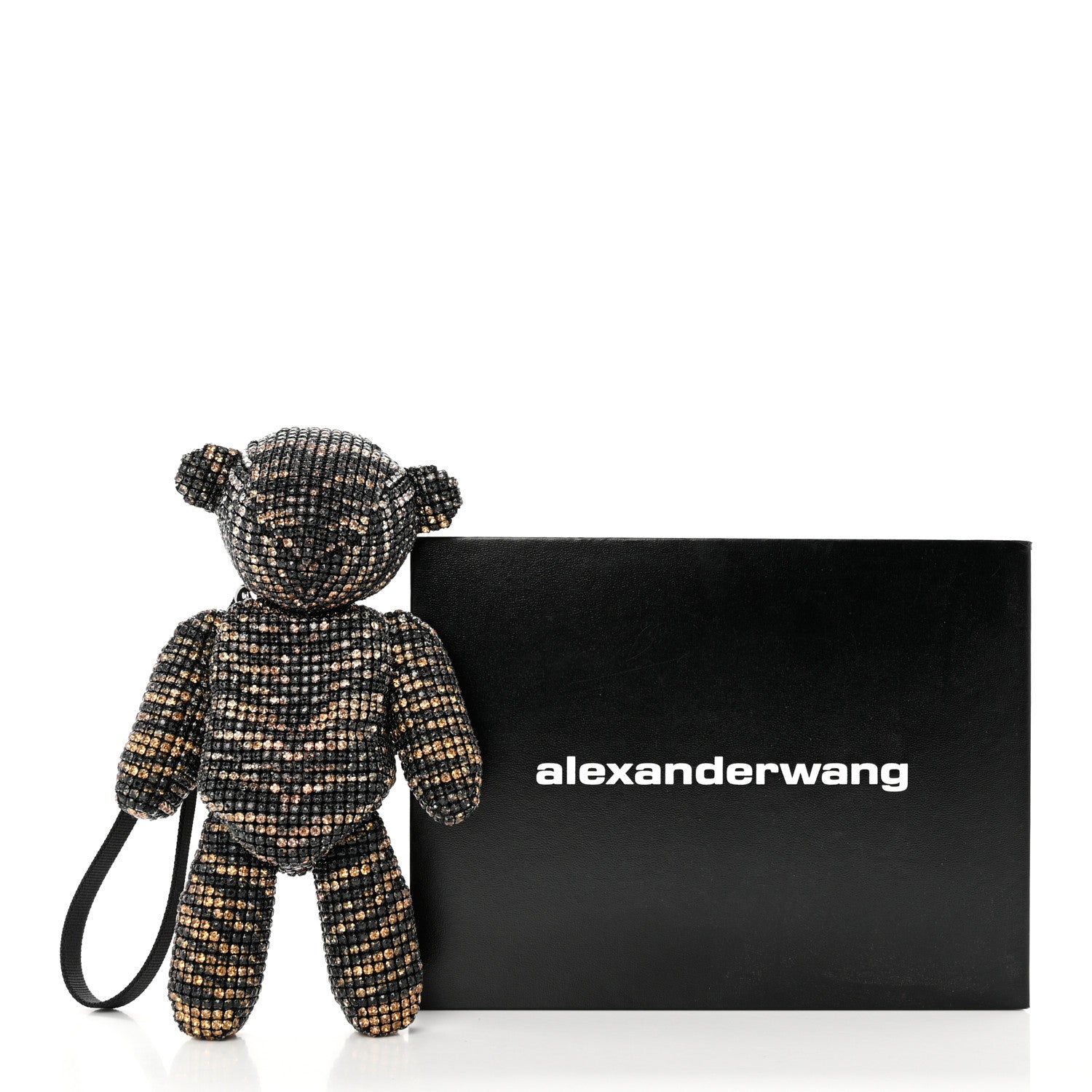 Alexander Wang Crystal Mesh Tiger Beiress Wristlet Black Multicolor 8 of 8