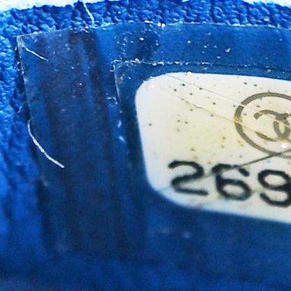 Chanel Calfskin Quilted Medium Boy Flap Blue 7 of 10