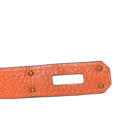Hermes Togo Birkin 30 Orange 26 of 32