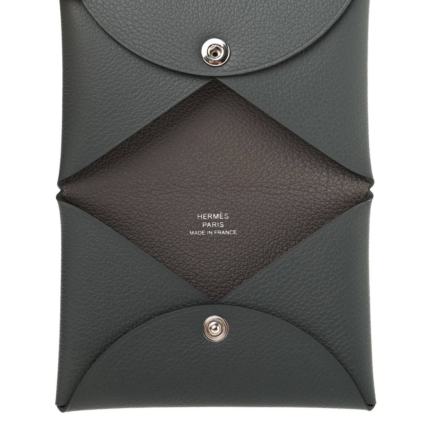 Evercolor Calvi Verso Card Case Bleu Orage Etain
