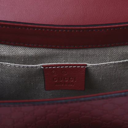 Gucci Microguccissima Medium Emily Chain Shoulder Bag Red 8 of 10
