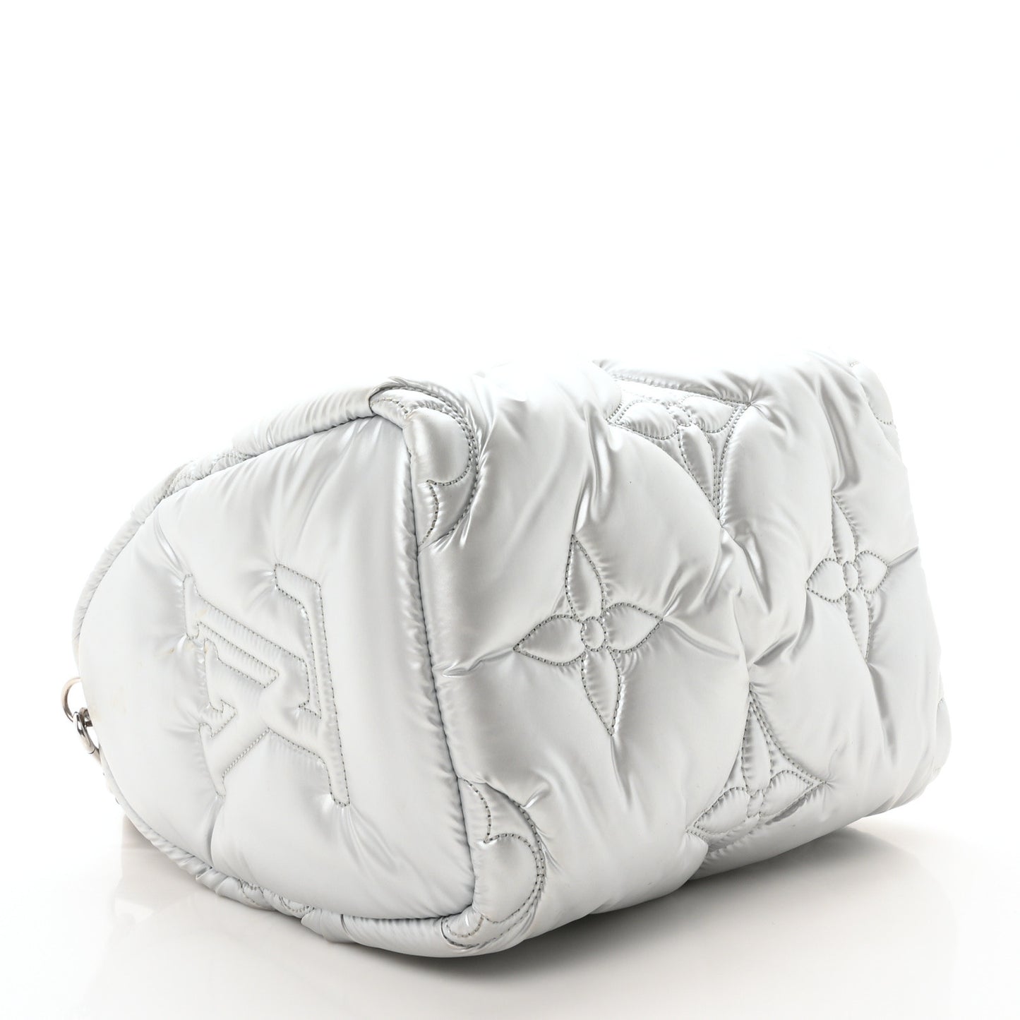 Econyl Mini Monogram Pillow Speedy Bandouliere 25 Silver