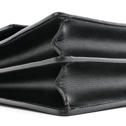 Saint Laurent Calfskin Large Monogram Monochrome Sunset Black 10 of 14