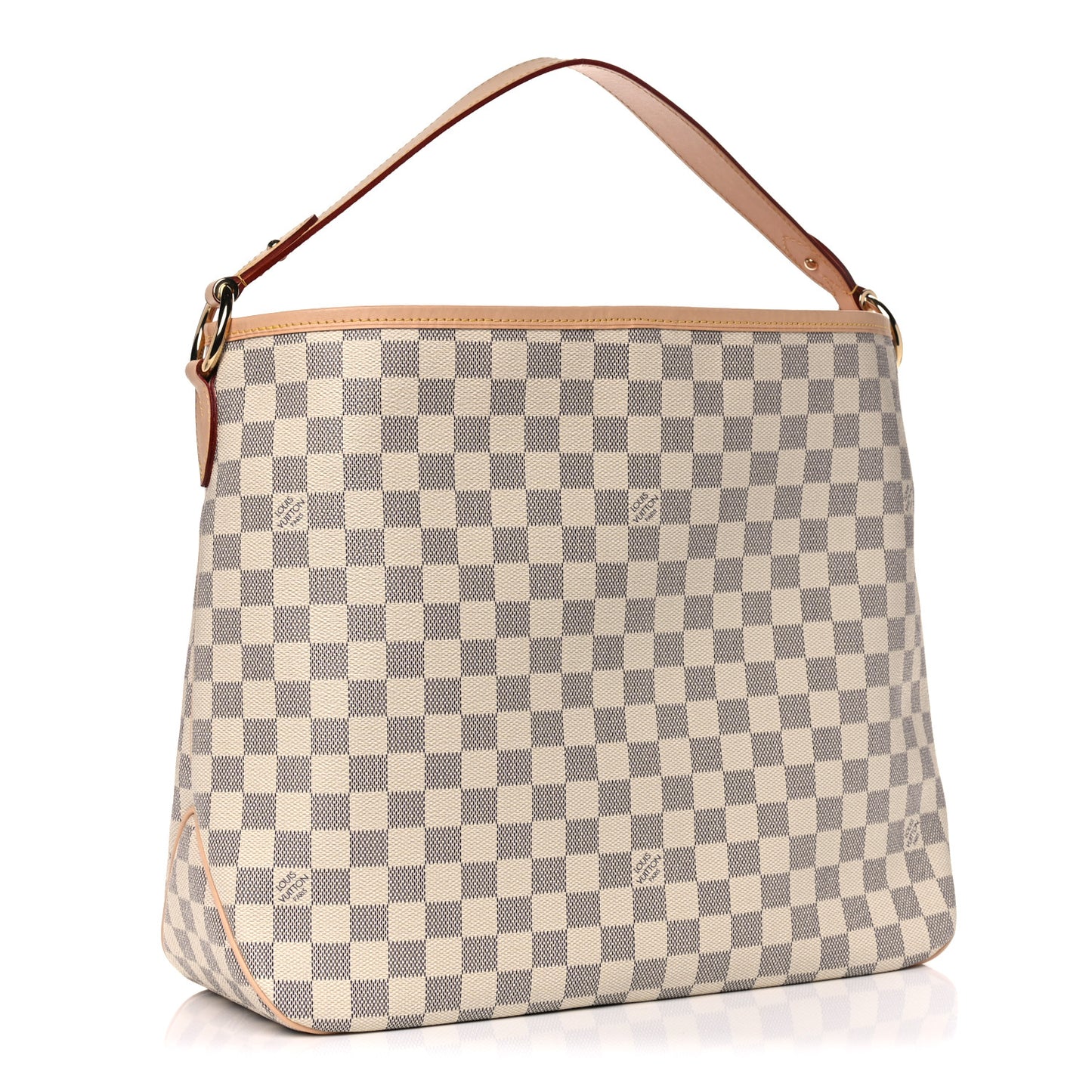 Damier Azur Delightful MM Rose Ballerine