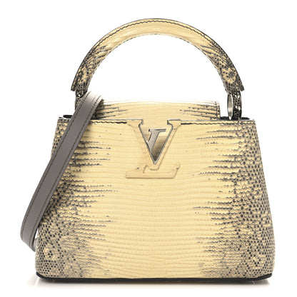 Louis Vuitton Lizard Ombre Capucines Mini Natural 1 of 11