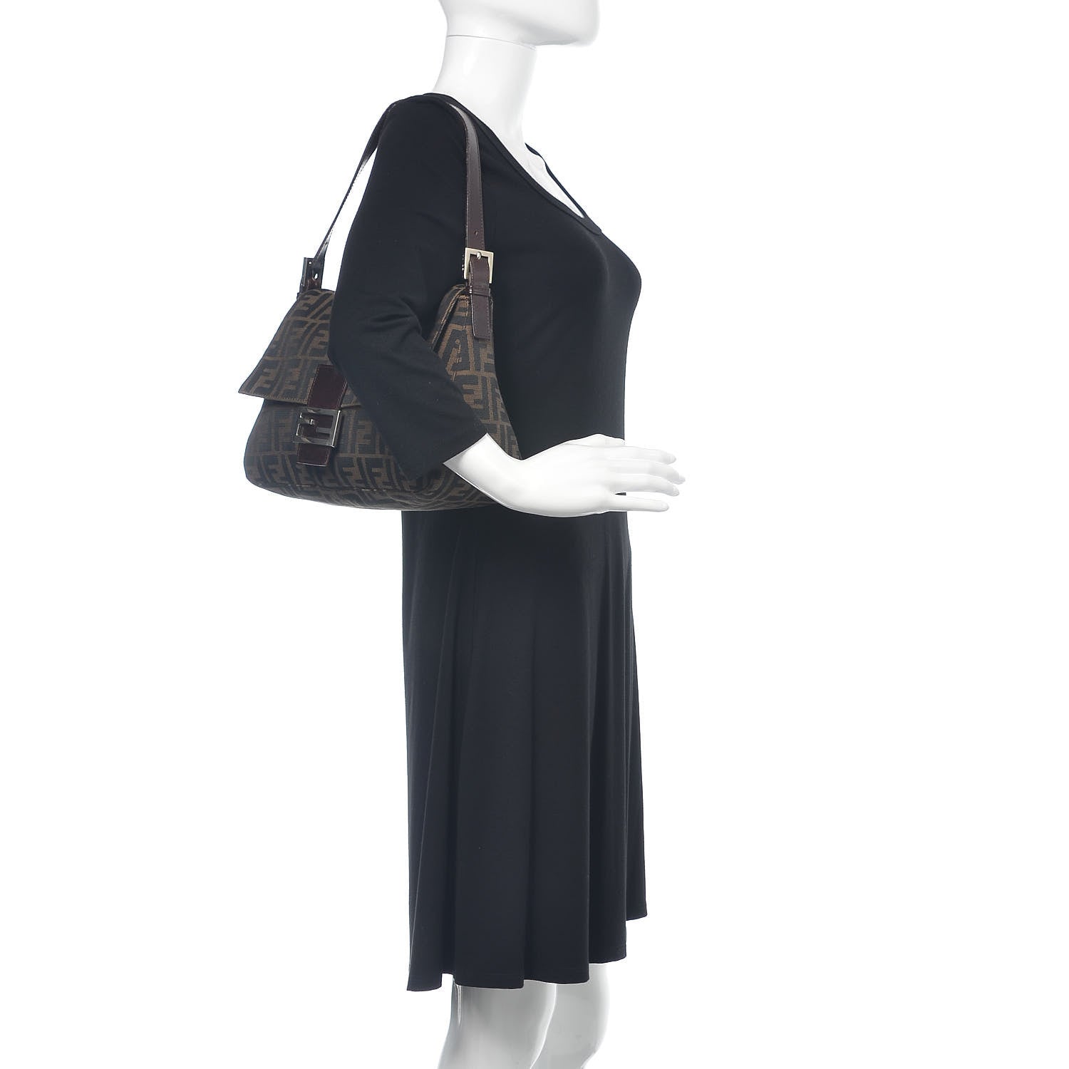 Fendi Zucca Mama Baguette Tobacco 2 of 16