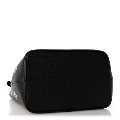 Louis Vuitton Empreinte Monogram Giant Neonoe MM Black Beige 4 of 12