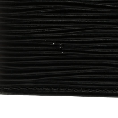 Louis Vuitton Epi Brazza Wallet Black 9 of 10