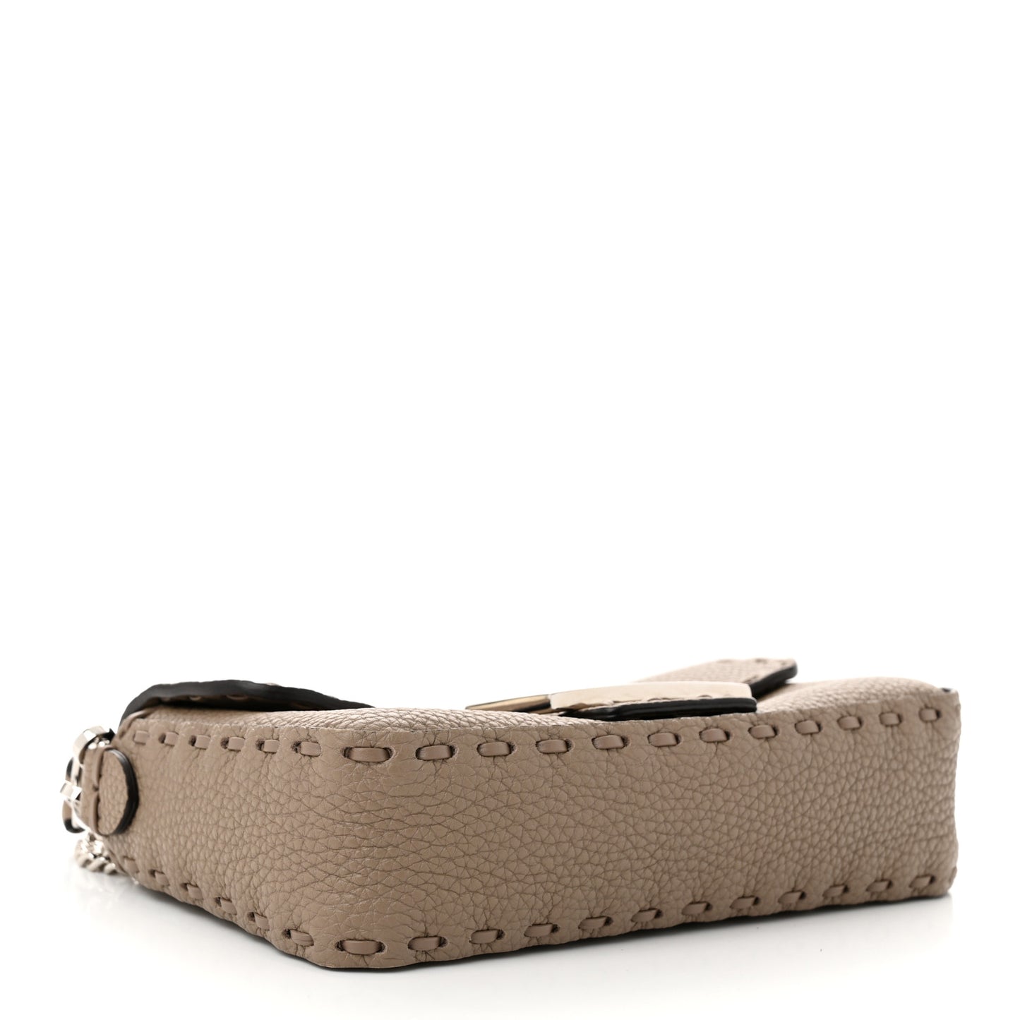 Cuoio Roma Sellerissima Nappa Sintetica Tape Stitch Mini Baguette Corda