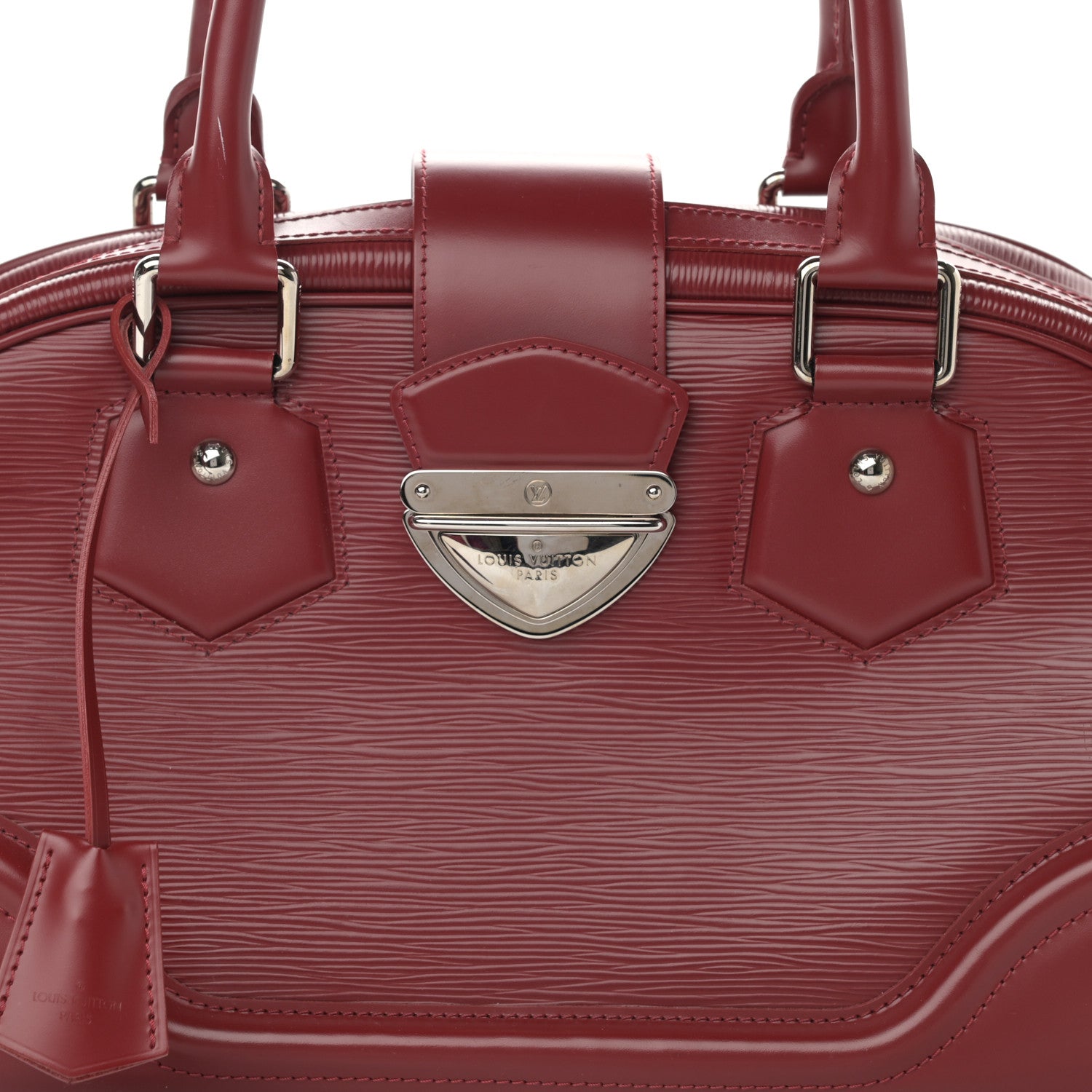 Louis Vuitton Epi Bowling Montaigne GM Rubis 8 of 17