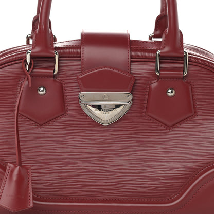 Louis Vuitton Epi Bowling Montaigne GM Rubis 8 of 17