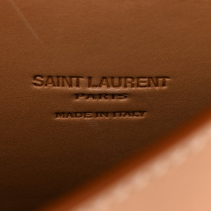 Saint Laurent Smooth Vintage Calfskin Small Kaia Satchel Brown Gold 7 of 9