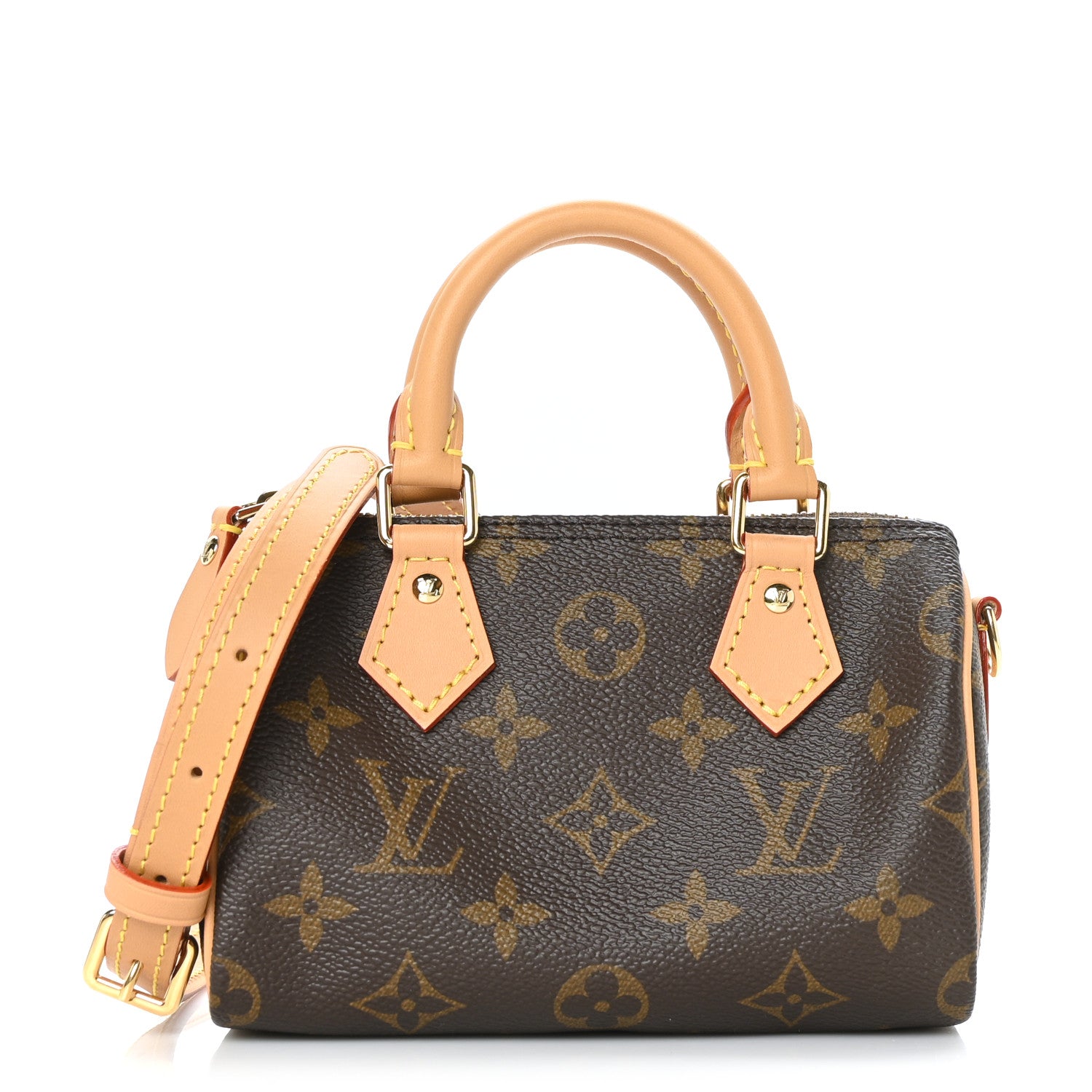Louis Vuitton Monogram Nano Speedy Bandouliere 1 of 8
