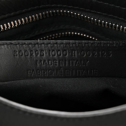 Balenciaga Matte Goatskin Rubber Covered Classic Hardware Mini City Black 7 of 11